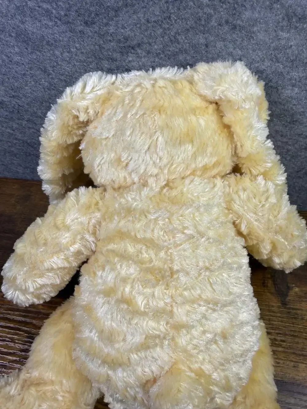 Dan Dee Collector's Choice Cream Plush Easter Bunny Rabbit with Plaid Bow